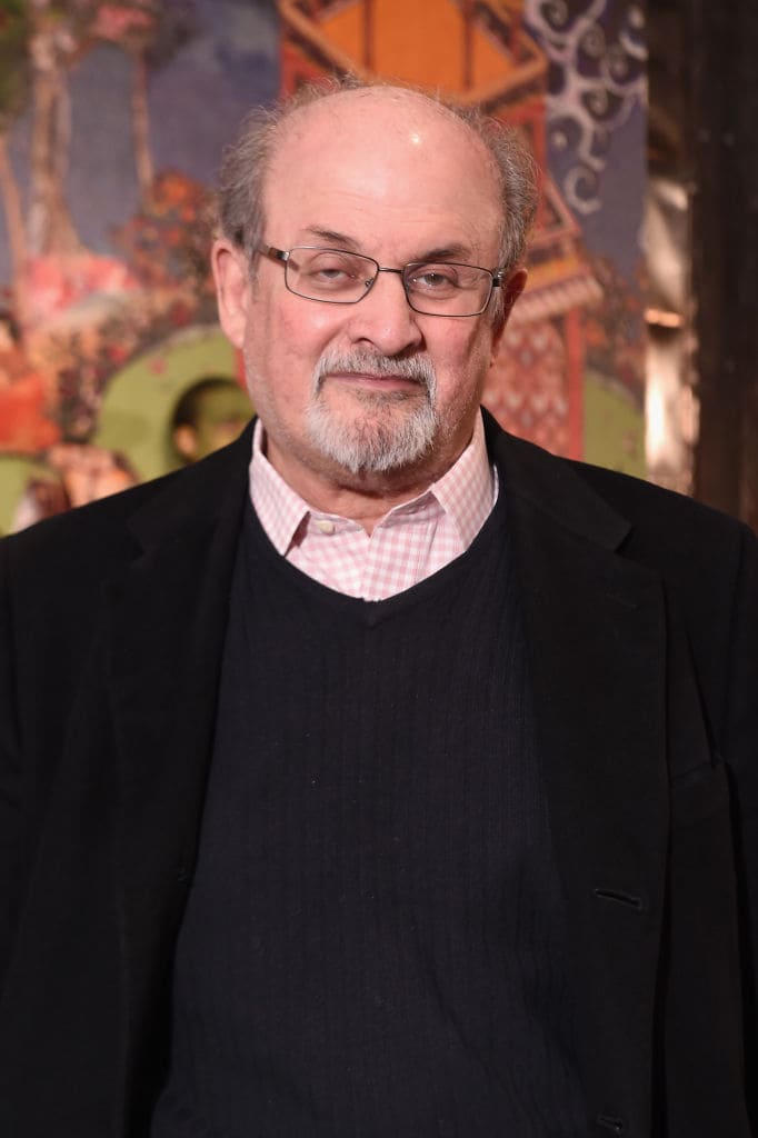 Rushdie says he's 'absolutely delighted' that his novel will get a new life on Netflix (Source: Michael Loccisano/Getty Images for Alice + Olivia by Stacey Bendet)