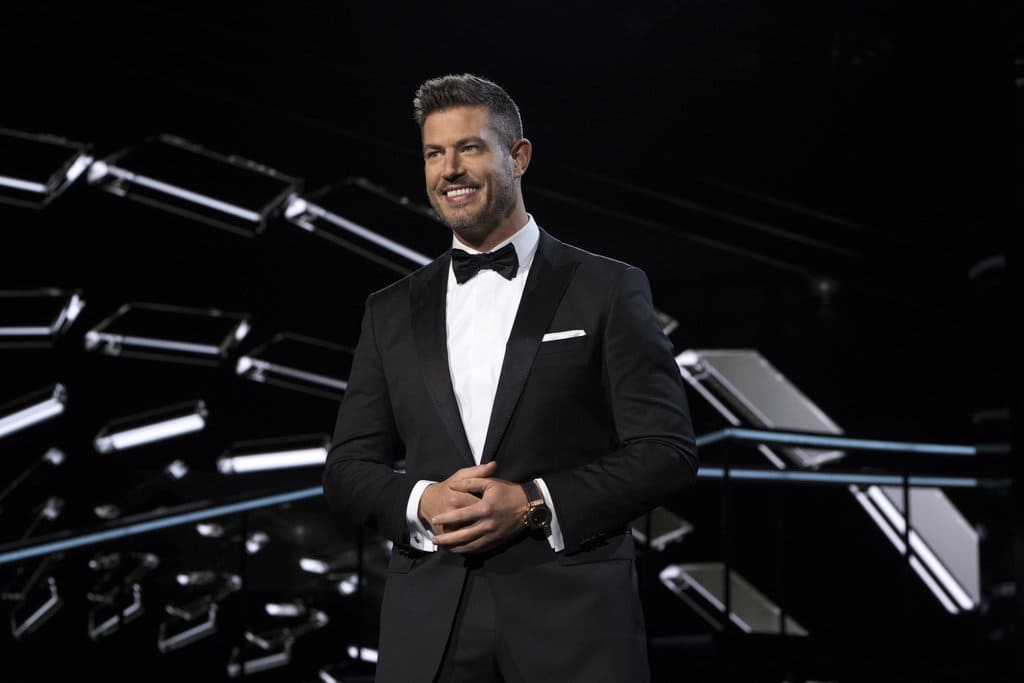 Hosted by former NFL quarterback and Season 5 Bachelor Jesse Palmer, each episode features 10 eligible men or women competing in four pageant-style rounds to win the heart of a mystery man or woman. (Source: ABC)