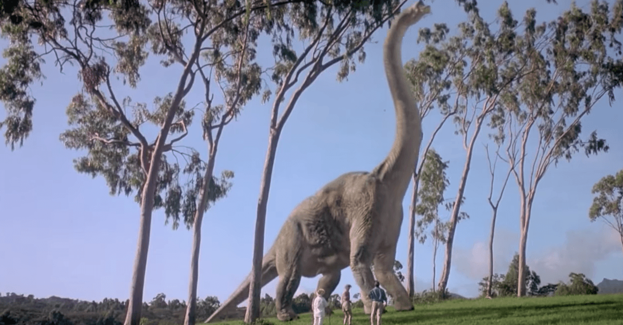 Scene from Jurassic Park (YouTube)