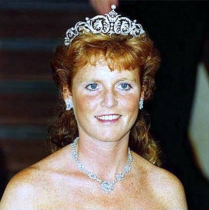 After officiating her marriage, the Duchess of York finally gave a glimpse of the tiara that had been gifted to her by the Queen (Source: Facebook)