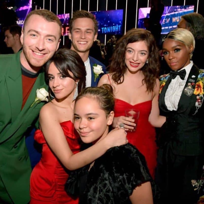 The two decided to solidify their relationship status by going to the Grammy's together. (Source: Instagram)