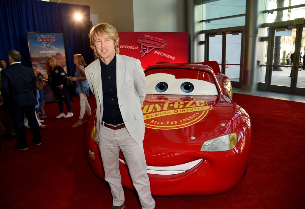 Owen Wilson thinks his son Ford will become a stunt man (Getty Images)