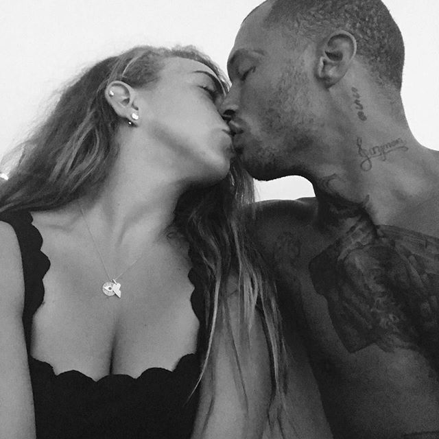 Jeremy's current girlfriend Chloe Green announced the birth of her first child on her social media account, posting a picture of her newborn for the world to look at. (Source: Instagram)