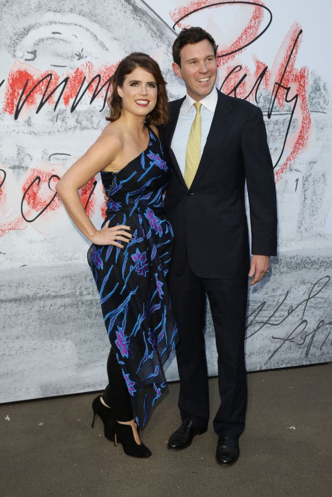 Princess Eugenie of York and Jack Brooksbank attend the Serpentine Summer Party 2018 at The Serpentine Gallery on June 19, 2018 in London, England. (Photo by Tim P. Whitby/Getty Images)