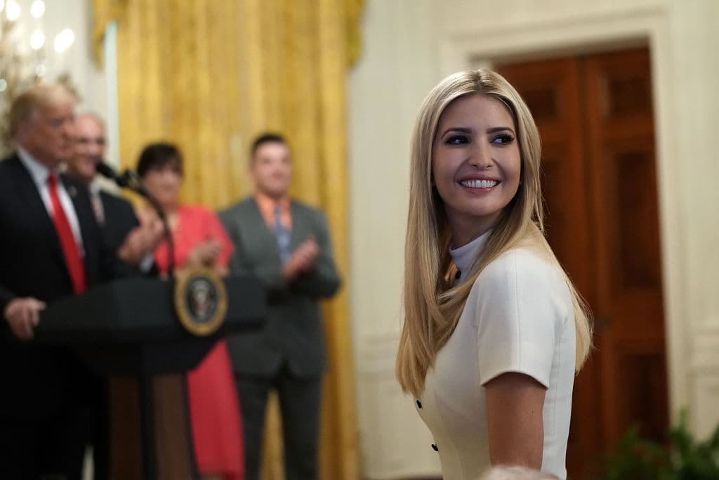 Ivanka Trump, senior adviser and daughter of U.S. President Donald Trump, attends an event at the East Room of the White House June 29, 2018, in Washington, DC. (Photo by Alex Wong/Getty Images)