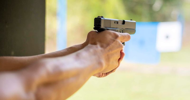 ARRESTED: Man yells 'womp, womp' as he pulls a gun at immigration protesters