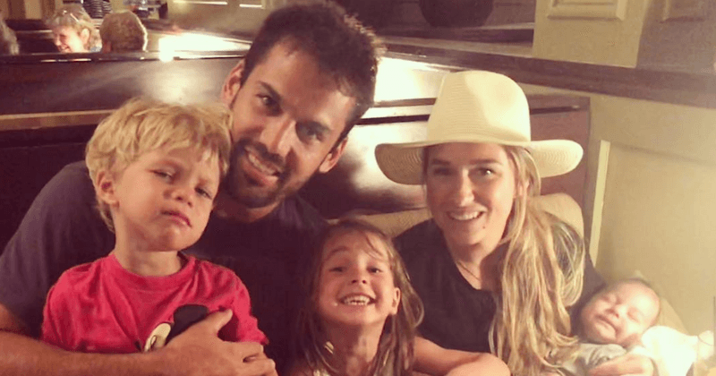 Singer Jessie James Decker shares an adorable picture of her fluffy cheeked newborn son