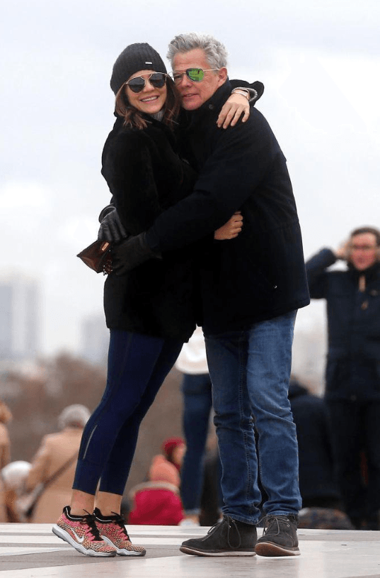 Katharine McPhee and David Foster (Source: Twitter)