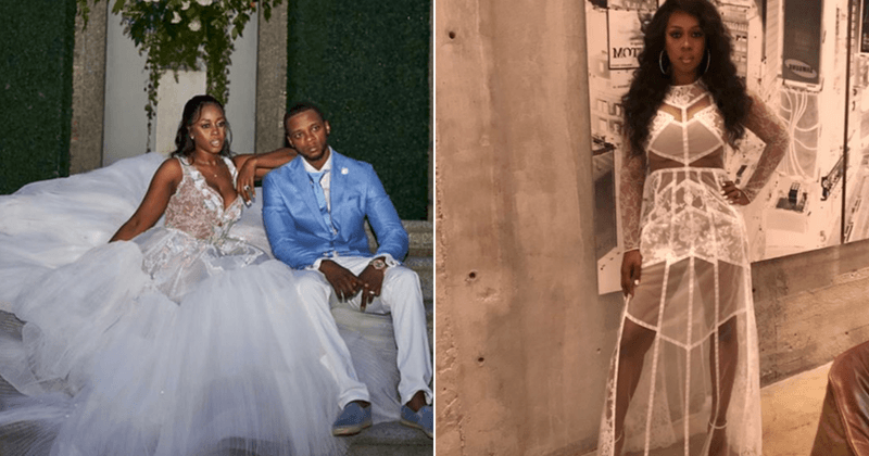 She's having a baby! Remy Ma announces pregnancy during vow renewal with Papoose