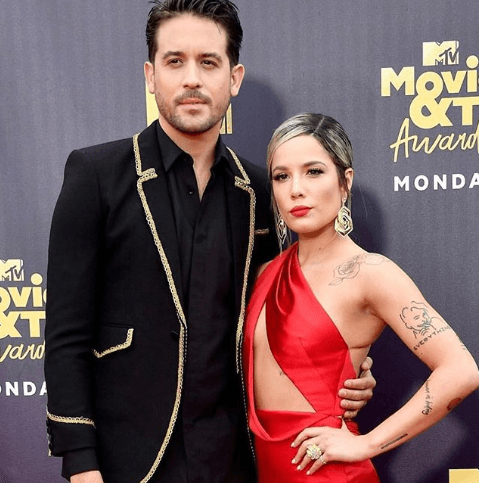 G-Eazy, unlike Halsey, has not removed their pictures from his Instagram profile. (Instagram)