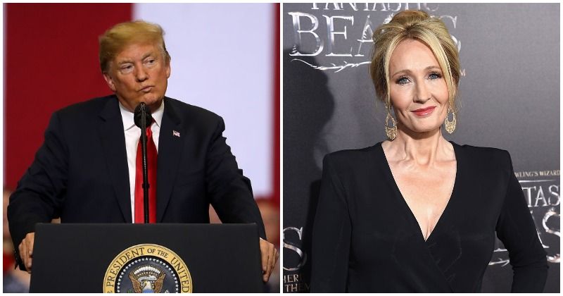 JK Rowling hilariously schools Donald Trump after he boasts about his writing abilities