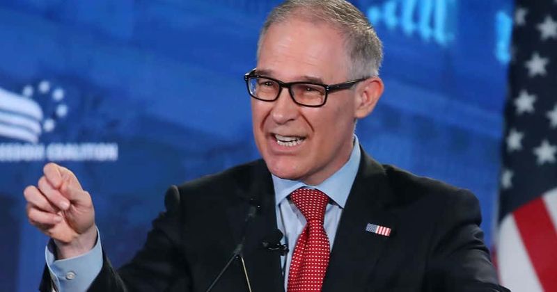 EPA's Scott Pruitt confronted in a restaurant by a mother who urged him to resign before "his scandals pushed him out"