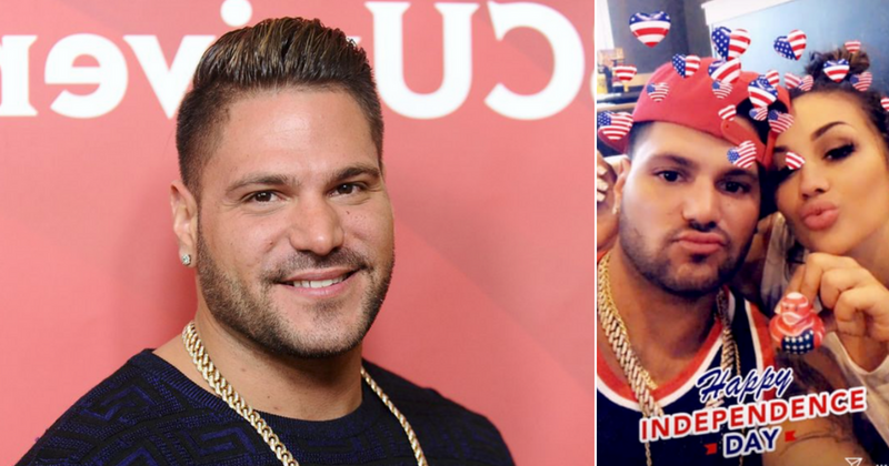Ronnie Ortiz-Magro reunites with his ex Jen Harley to celebrate fourth of July after her arrest for domestic violence