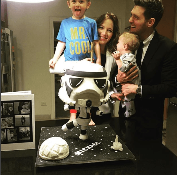 Michael Buble had stopped performing to take care of his son, Noah. (Instagram)