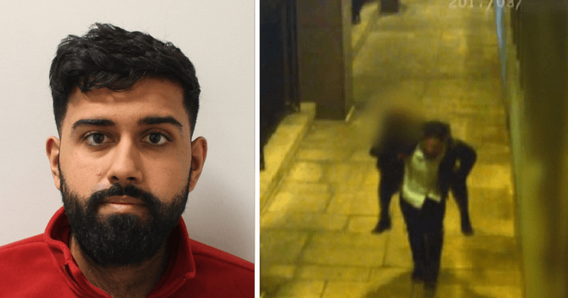 Man who raped a drunk 18-year-old after dragging her into alley jailed for eight years