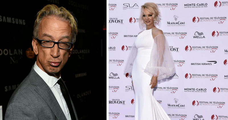 Dick move Andy: Newly resurfaced video shows comedian groping Pamela Anderson's breasts at her 2005 Comedy Central Roast