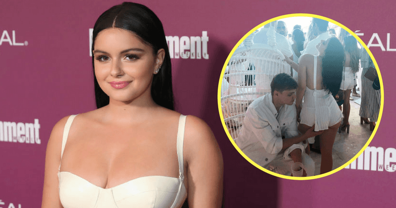 Ariel Winter posts raunchy photo with boyfriend Levi Meaden days after 'deleting all social media'