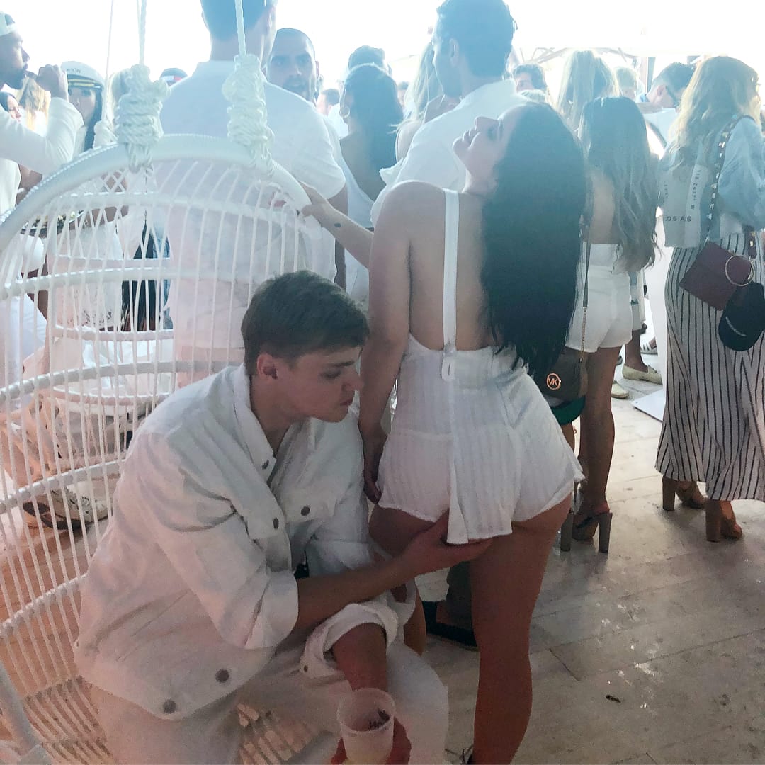 The Modern Family star posted quite the racy snap of her boyfriend Levi Meaden, 30, squeezing her buttcheeks. Source: Instagram