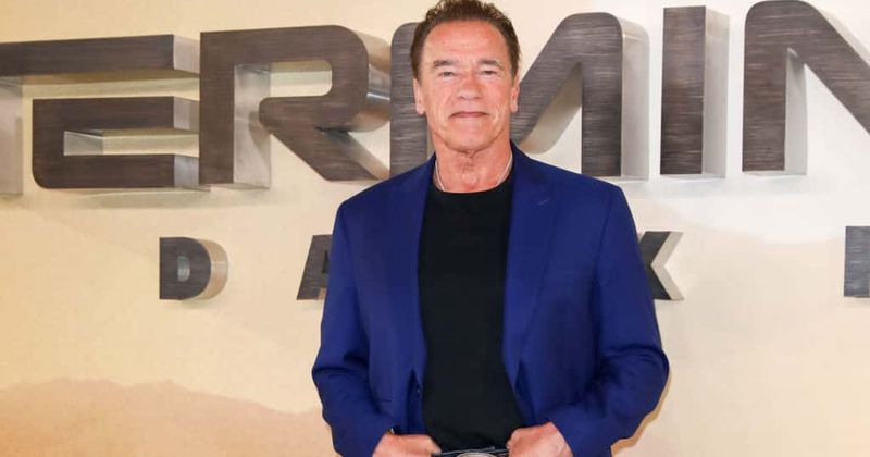 Arnold Schwarzenegger's love child Joseph Baena shows off his ripped body at beach