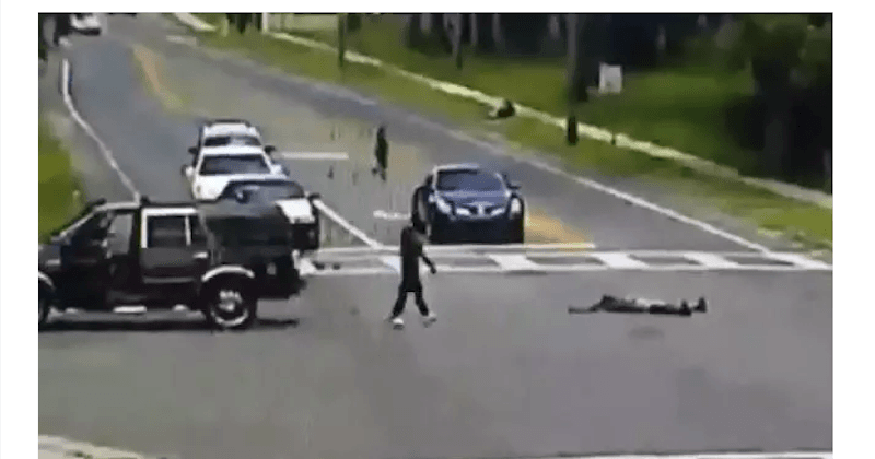 'Disturbing' clip shows unconscious Florida woman fall out and dragged back into SUV