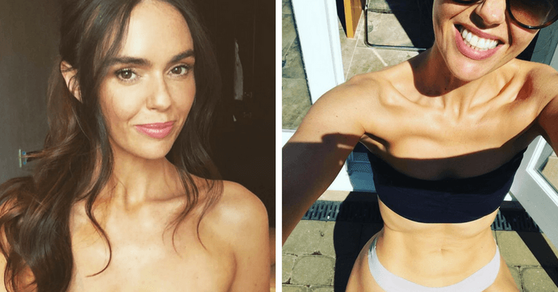 Actress Jennifer Metcalf says she "doesn't care" if people feel she has gone "too far" with her weight loss