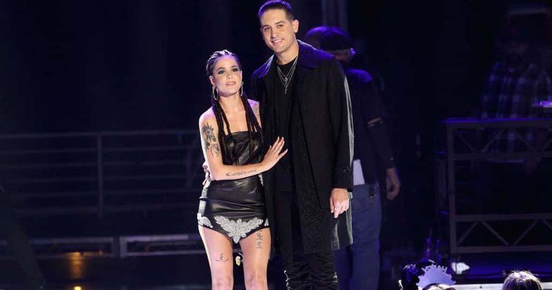 Halsey fights back tears as she takes to stage for first time since G-Eazy breakup
