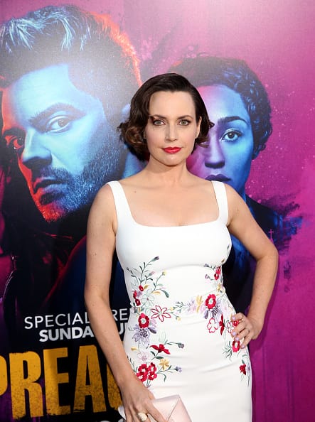 Julie Ann portrays Featherstone, the villainess in AMC's 'Preacher' (Getty)