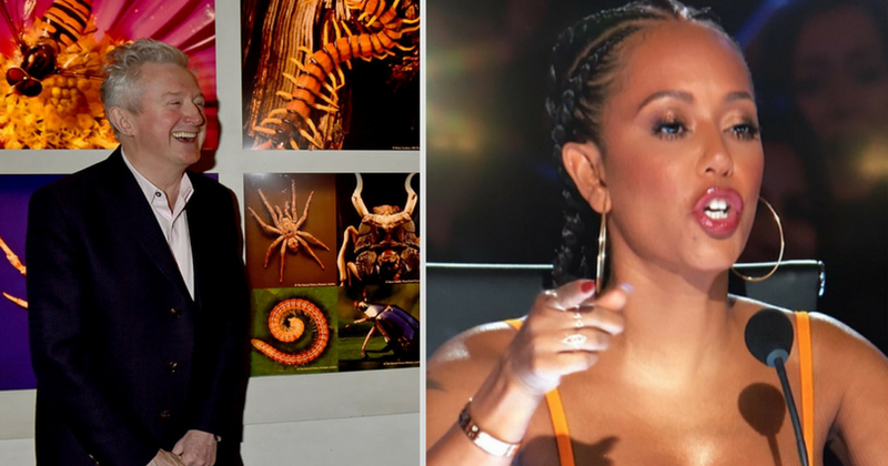 Mel B calls out Louis Walsh for groping her butt during interview, he laughs it off