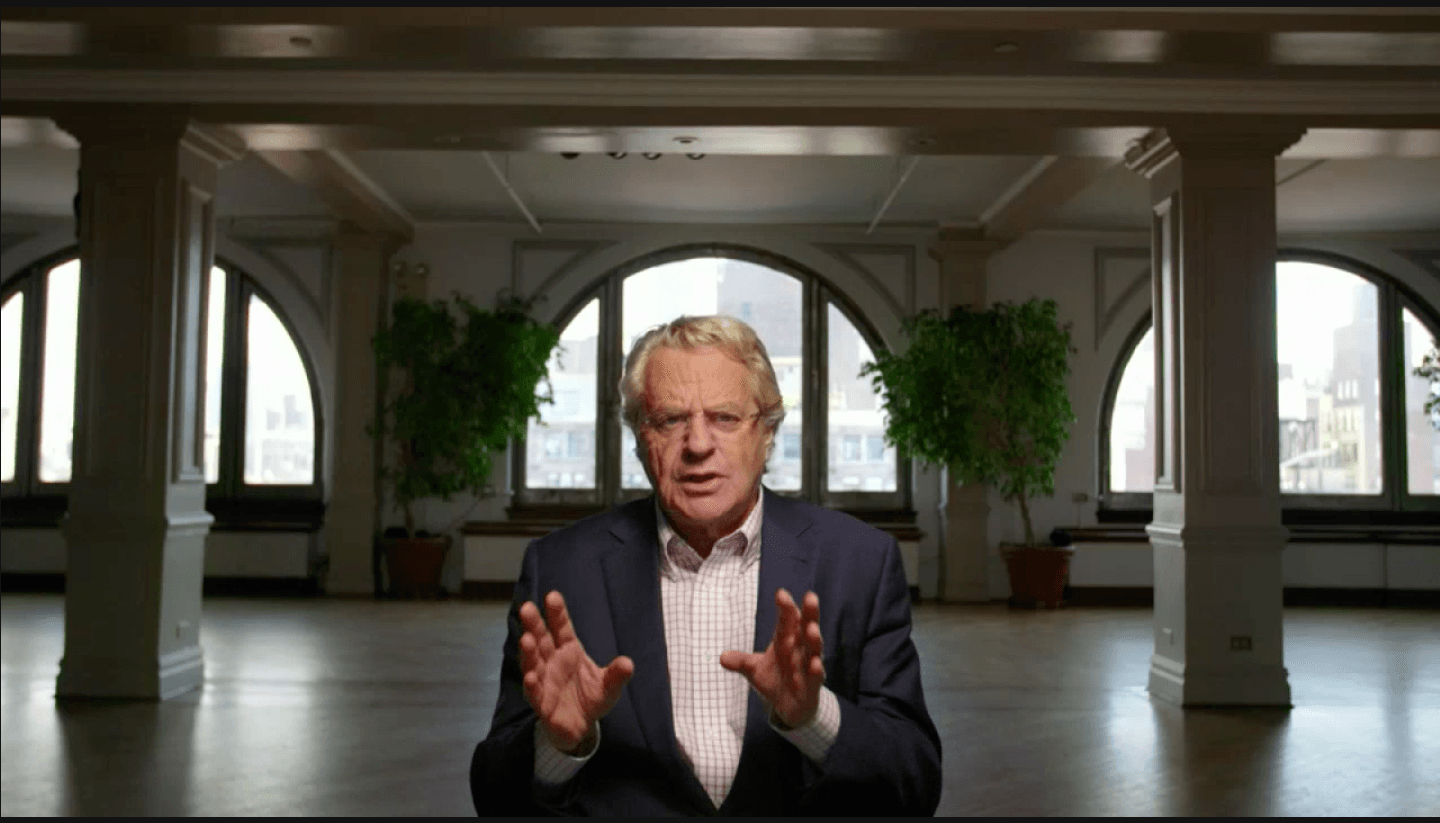 Jerry Springer is the star attraction of episode 3 of A&E Network's 'Cultureshock'. (Image Credits: A&E Network)