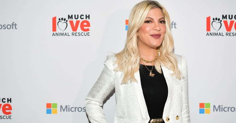 Tori Spelling claims her 15-month-old son Beau was 'stabbed' by nails in the kids' game room at a luxury hotel