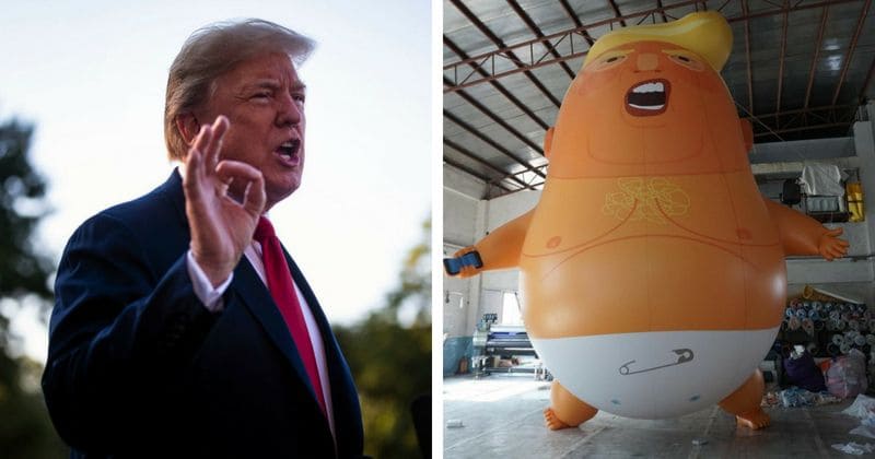 Americans in UK asked to 'keep a low profile' during Donald Trump's state visit as embassy anticipates violence