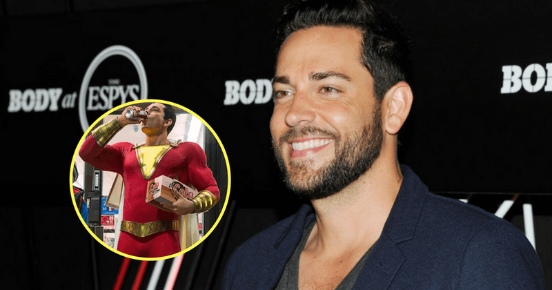 Zachary Levi's 'Shazam!' costume revealed in first look photos