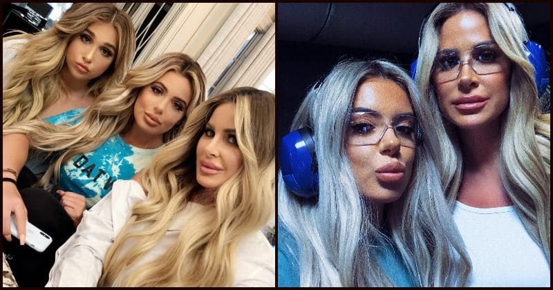 Kim Zolciak-Biermann and her two daughters look like triplets in their latest picture