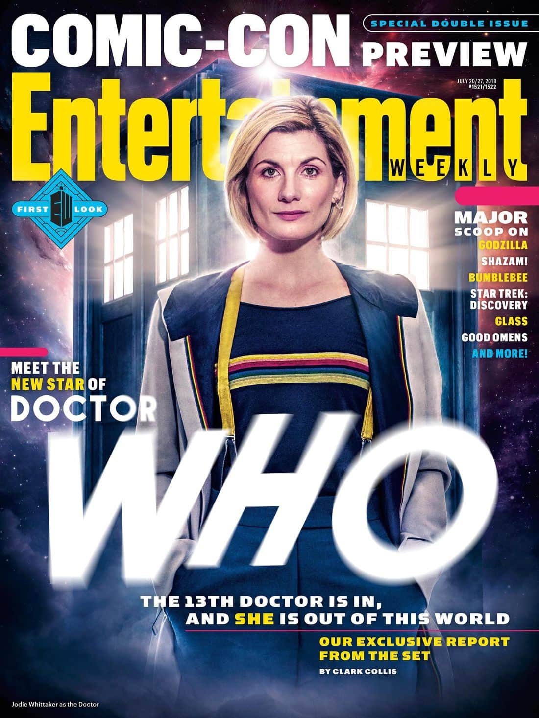Entertainment Weekly's comic-con issue cover. Source: EW