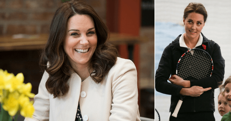 Kate Middleton was banned from Wimbledon in 2013 because she was pregnant