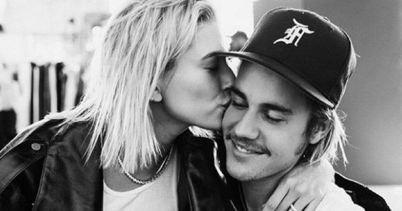 Justin Bieber and Hailey Baldwin share steamy kiss in a pool days after their engagement