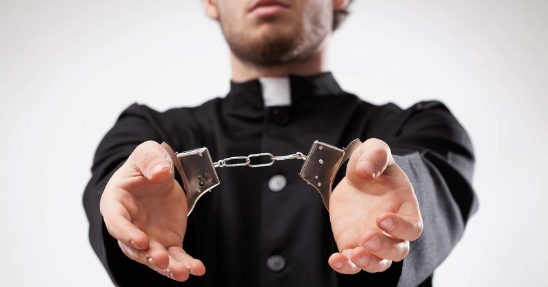 Pastor arrested for taking upskirt photo of parishioner as she bent over to put HIS child in the car