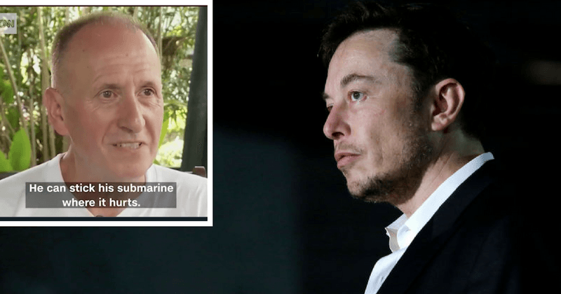 Elon Musk calls hero Thai cave diver a 'pedo guy' after he dismissed the billionaire's submarine rescue plan as implausible