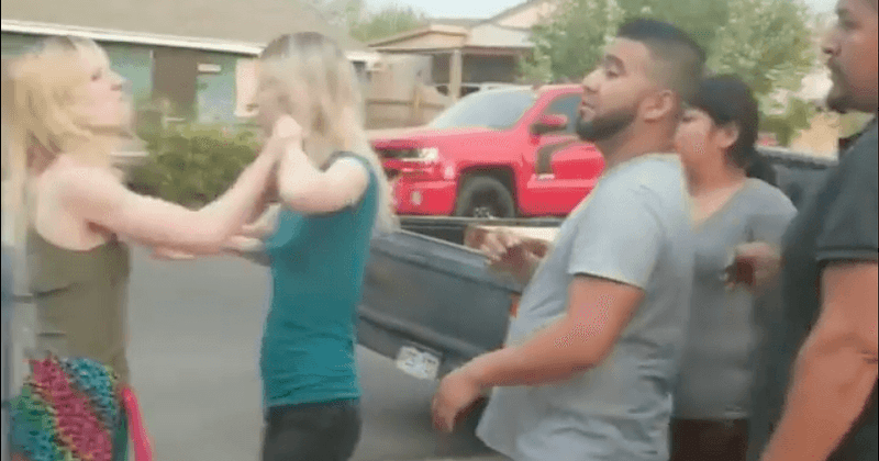 "Old fat Mexican b****es": Twin sisters arrested for sick racial attack on Hispanic family; charged with hate crime