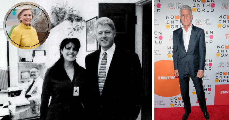 Anthony Bourdain slammed Hillary Clinton and called Bill Clinton 'gropey, grabby and disgusting' in last interview