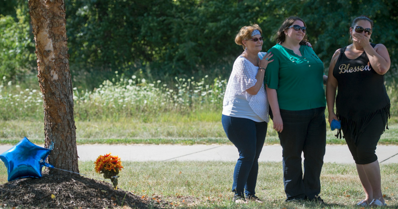 Strangers fund park bench to commemorate teen who was brutally raped, dismembered 20 years ago