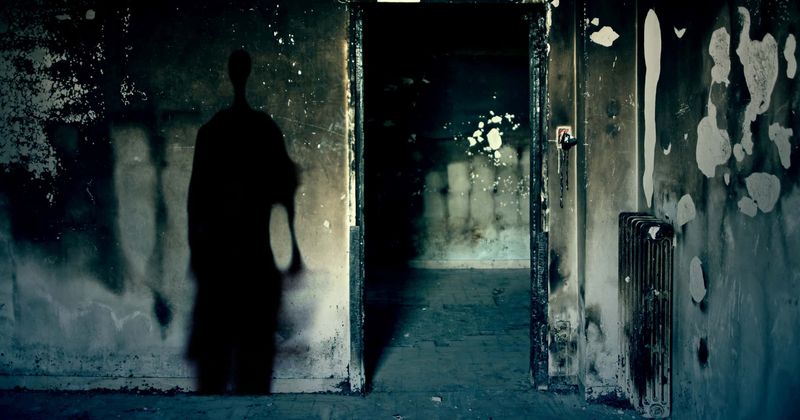 'Ghost' rides tricycle backwards in eerie footage from haunted 'poor house'