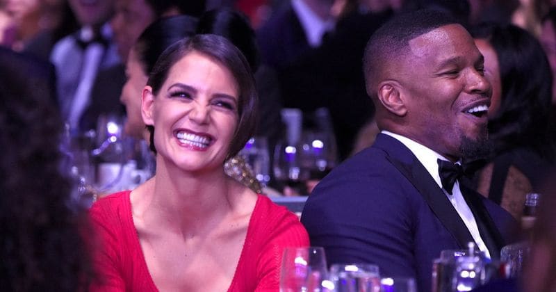 Split? What split? Loved-up Jamie Foxx and Katie Holmes step out for dinner date amid rumors of a break up