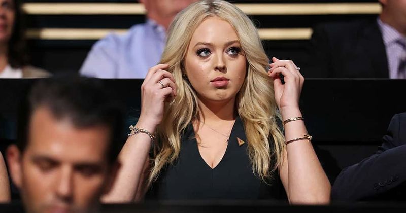 Tiffany Trump has a wild night out in London with mum Marla Maples in tow!