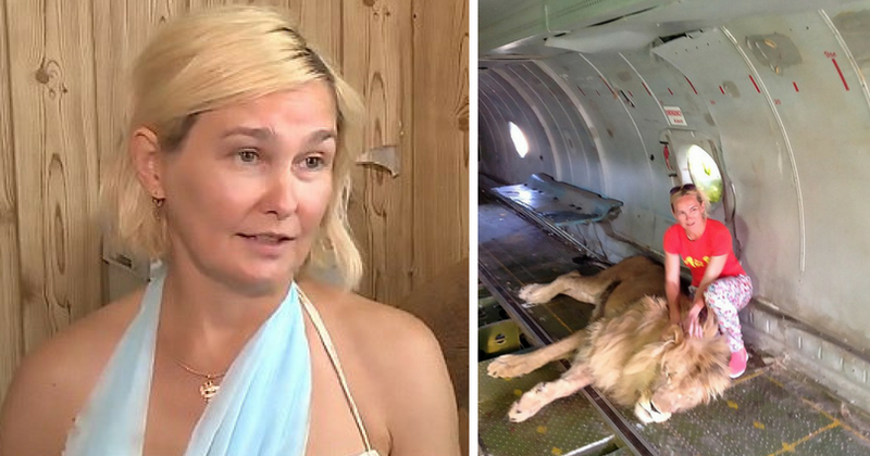 Woman mauled by lion after she entered its enclosure to take a picture with the big cat