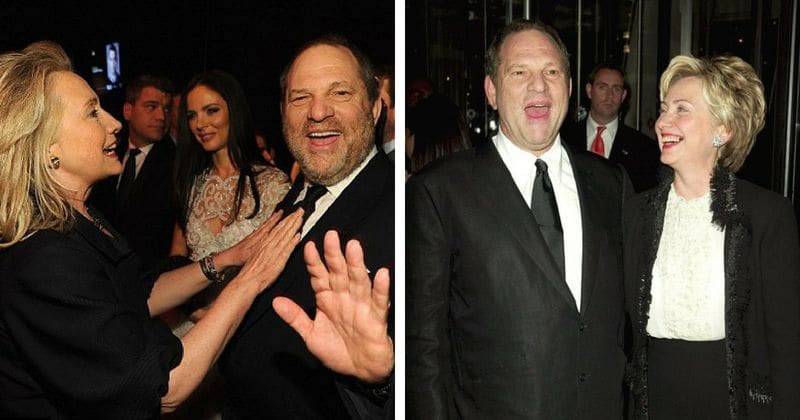 Photos of Clintons' intimate dinner with Harvey Weinstein weeks after her election loss surface