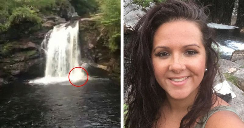Mum-of-two shatters her leg after jumping 30ft off waterfall as part of dangerous 'tombstoning' craze