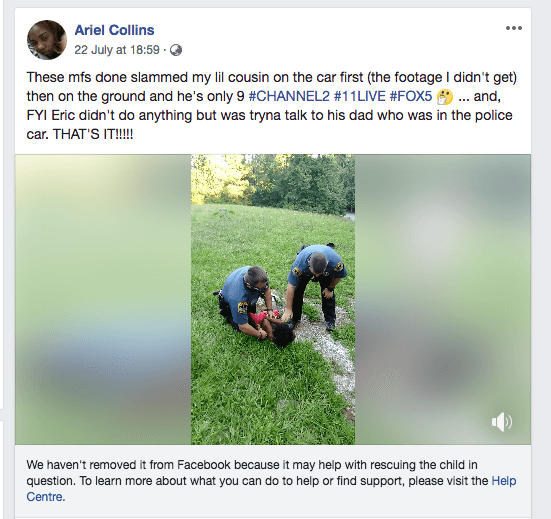 Facebook/ Ariel Collins