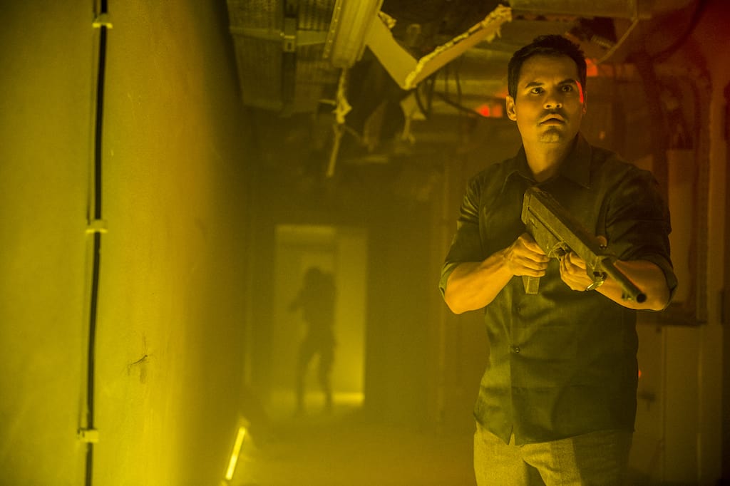 A still from the film 'Extinction' (Image Source: Netflix)