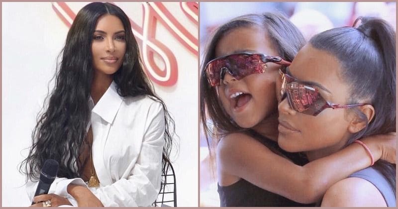 Kim Kardashian defends straightening North's hair after she is criticized again